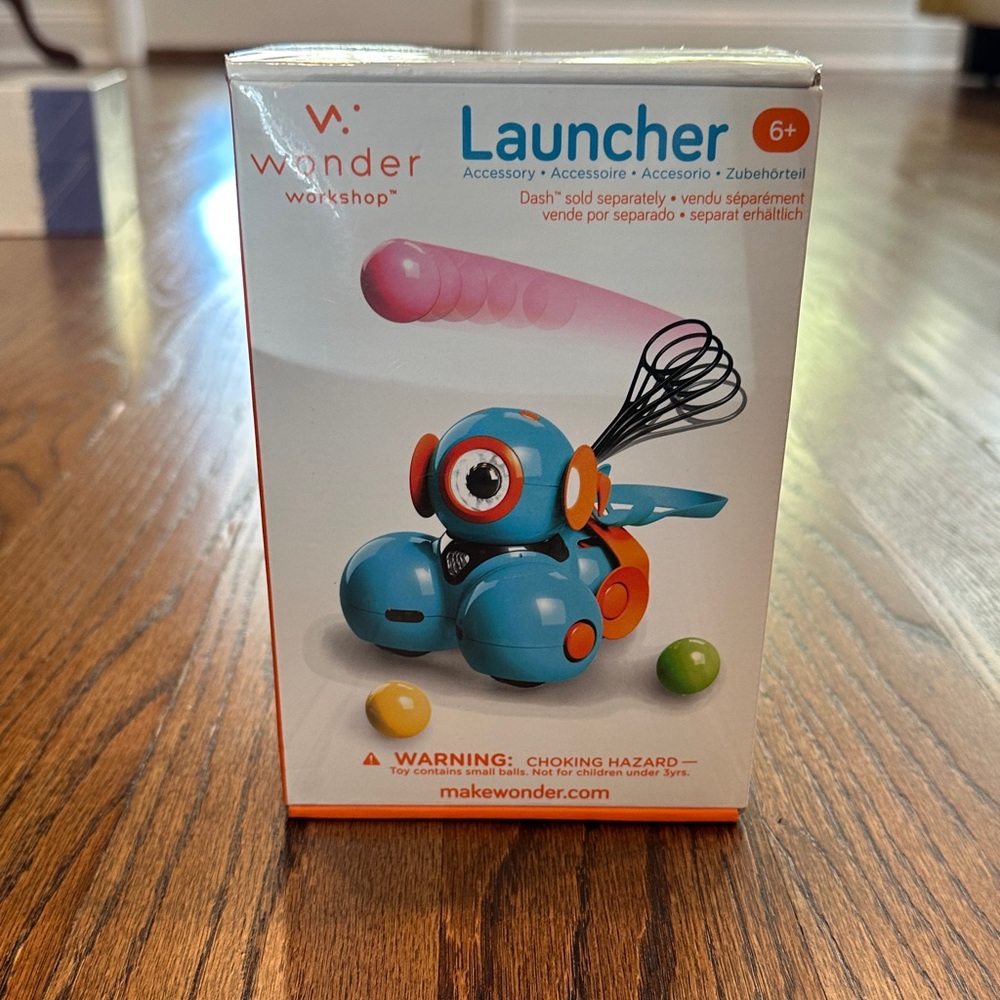 Blue Robot Launcher